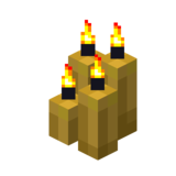 Четыре жёлтые свечи (горящие).png